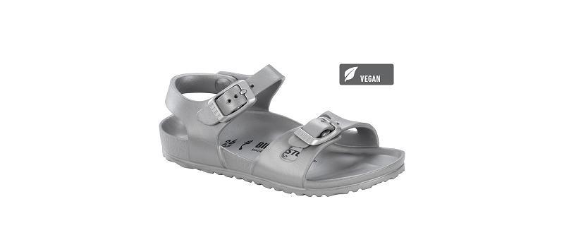 Rio Birkenstock EVA Narrow Detske Strieborne | SK 453WNB